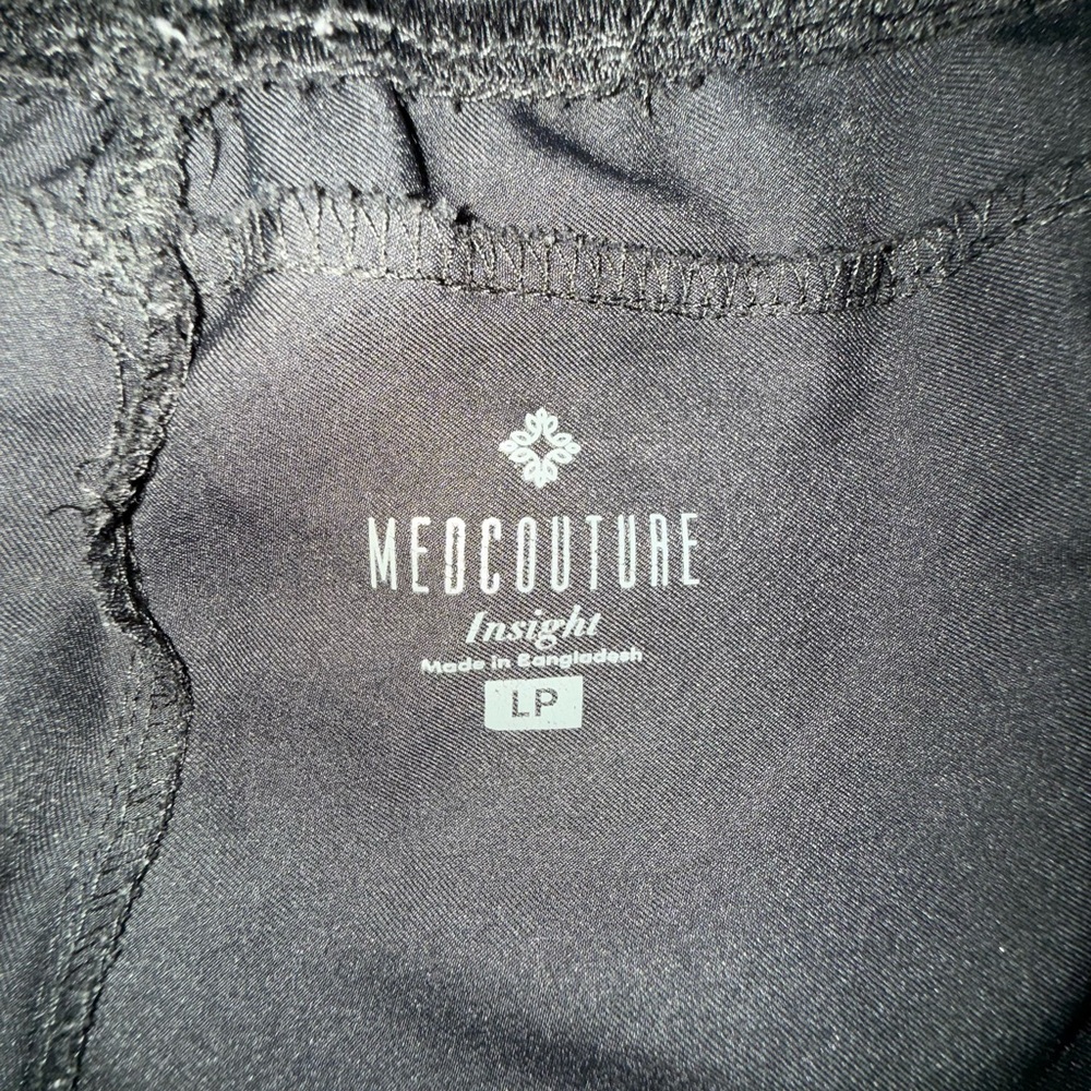 Med Couture Black Scrub Pants